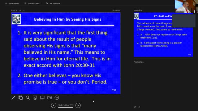 Sunday August 28, 2022 Life of the Messiah 52: Jesus Declares Himself as the Messiah