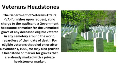 Veterans Headstones