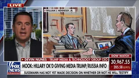 Nunes reacts to news that Hillary Clinton OK’d feeding media fake Alfa Bank story