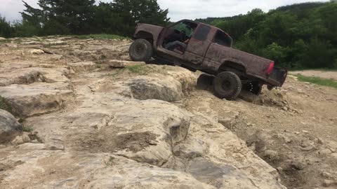 Silverado day 2 attempt at The Ledges Tuttle ORV