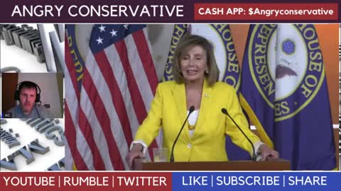 Nancy runs away from a question