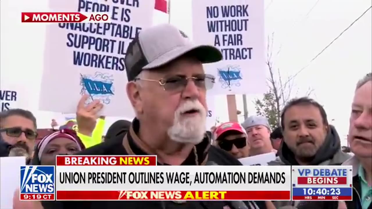 Longshoremen pres. boasts about a strike hurting everyday Americans: