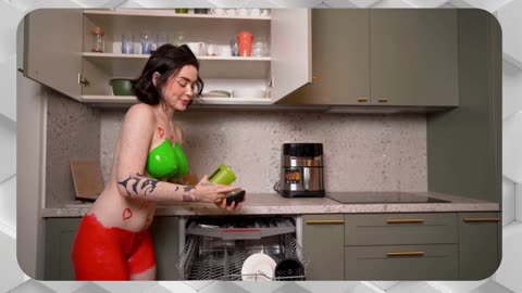 [4K Housewife] ❤️ Body art suit | How to clean ? | Body art Haul | Try Haul