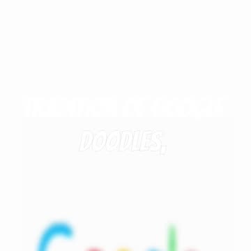 The Origin of Google Doodles: A Burning Man Tribute!