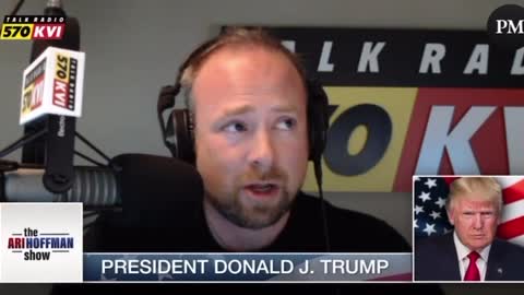 President Trump Interview w/Ari Hoffman 10/28/21