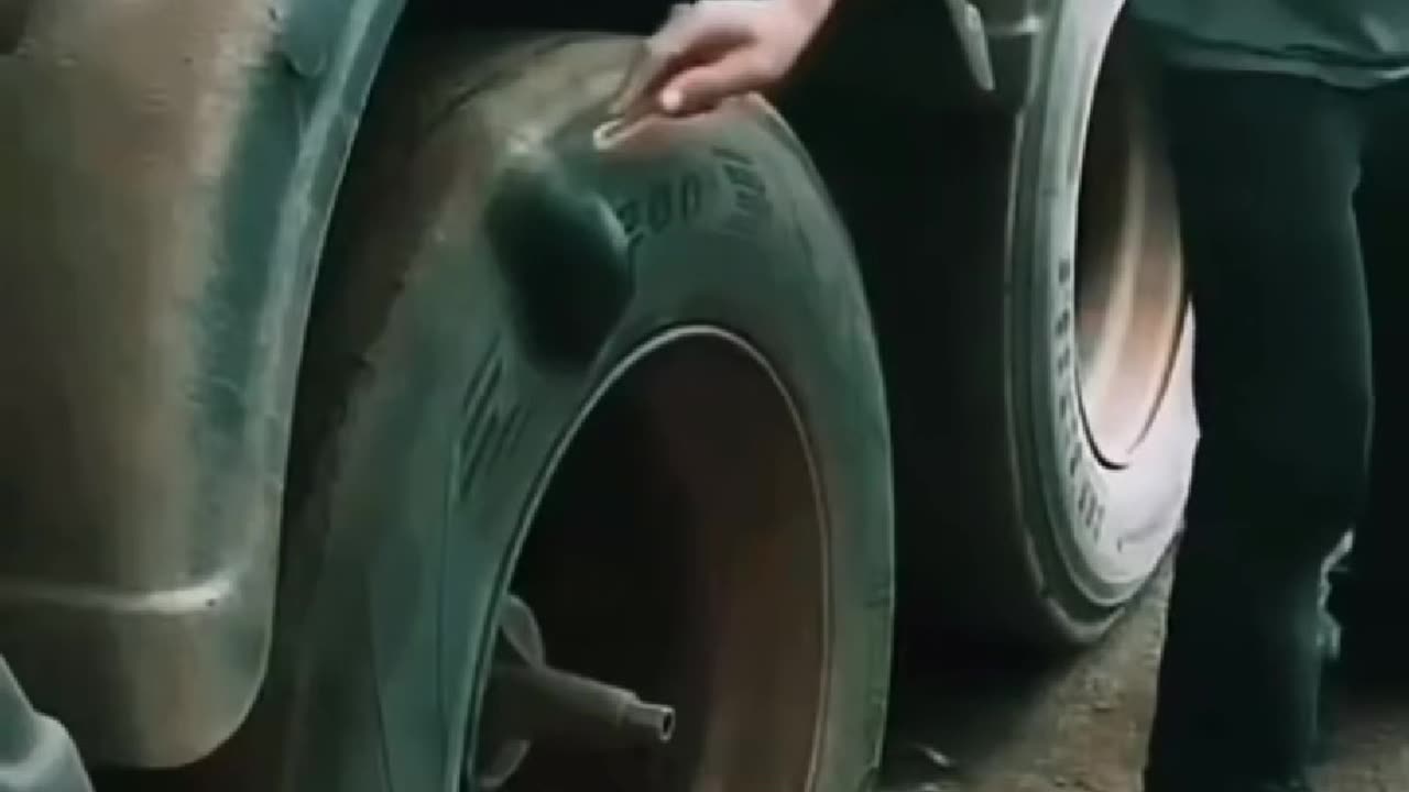 Tire pop