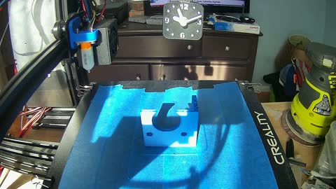 top rail extruder mount