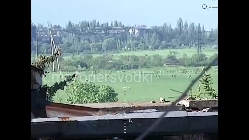 Ukraine War - Russian special forces strike at an enemy firing point