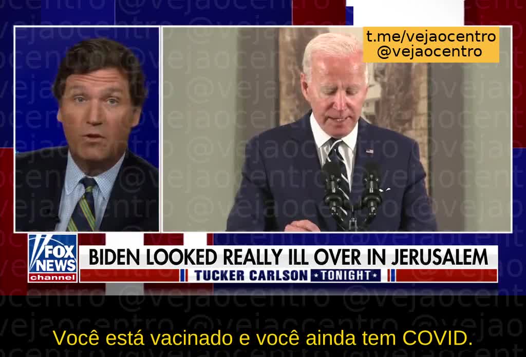TUCKER CARLSON: VOCÊ ESTÁ VACINADO E AINDA TEM COVID!