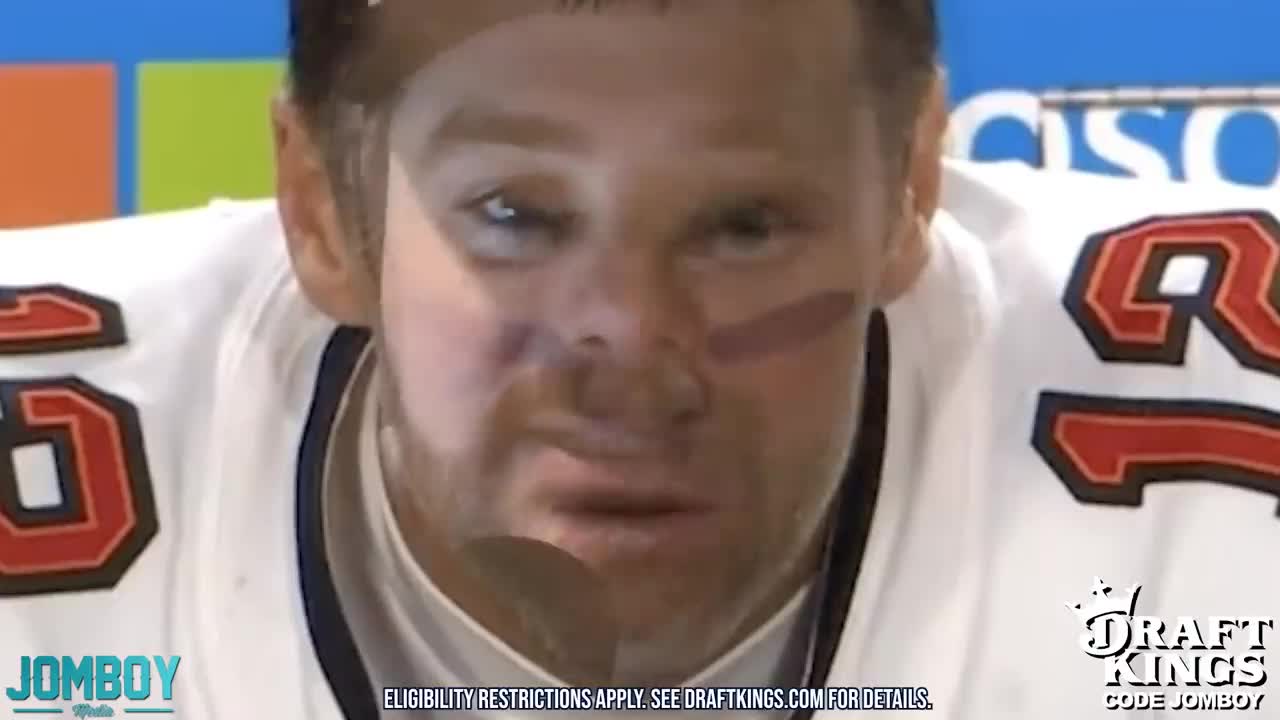 Brady and Mathieu trash talk during the super bowl, a breakdown