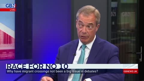 Illegal migrant crossings: 'We have no idea who they are?': Nigel Farage reacts