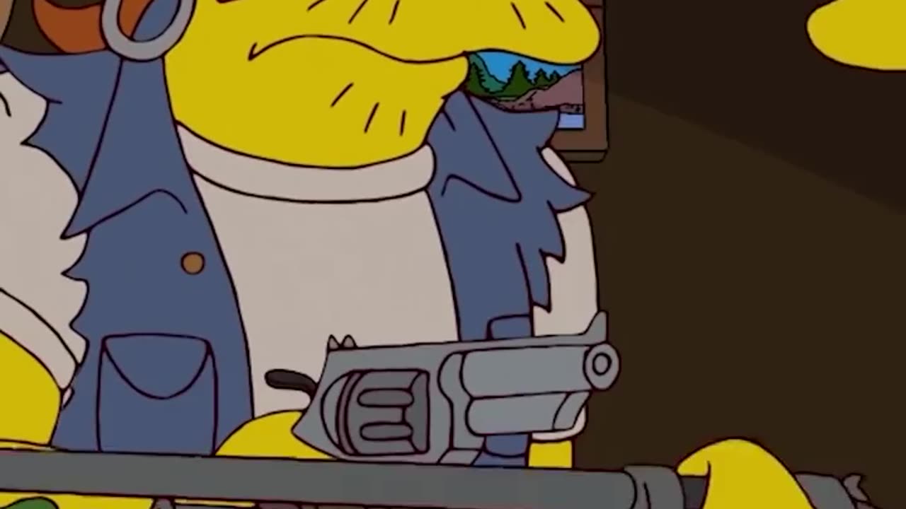 Homer Gets Robbed- The Simpsons S-23(Ep-1)