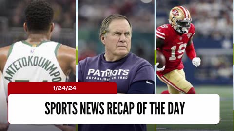 Sports News Of The Day (01/24/24) - Bucks Hire Doc Rivers, Deebo Misses Practice, Bill Belichick