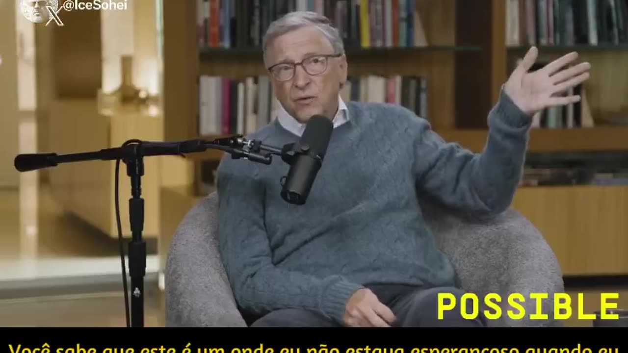 🌍 "Bill Gates expõe segredos polêmicos em entrevista chocante!"