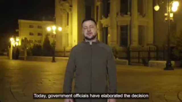 Zelensky's Latest [Green Screen?] Video