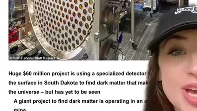 Dark Matter Detector in South Dakota Cause Green Skies?