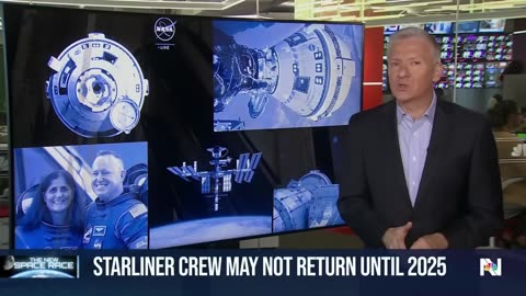 Astronauts stuck on Space Station could be there until February