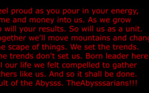 TheAbysssarianREVOLUTION (OLD)