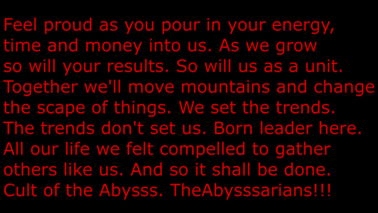 TheAbysssarianREVOLUTION (OLD)