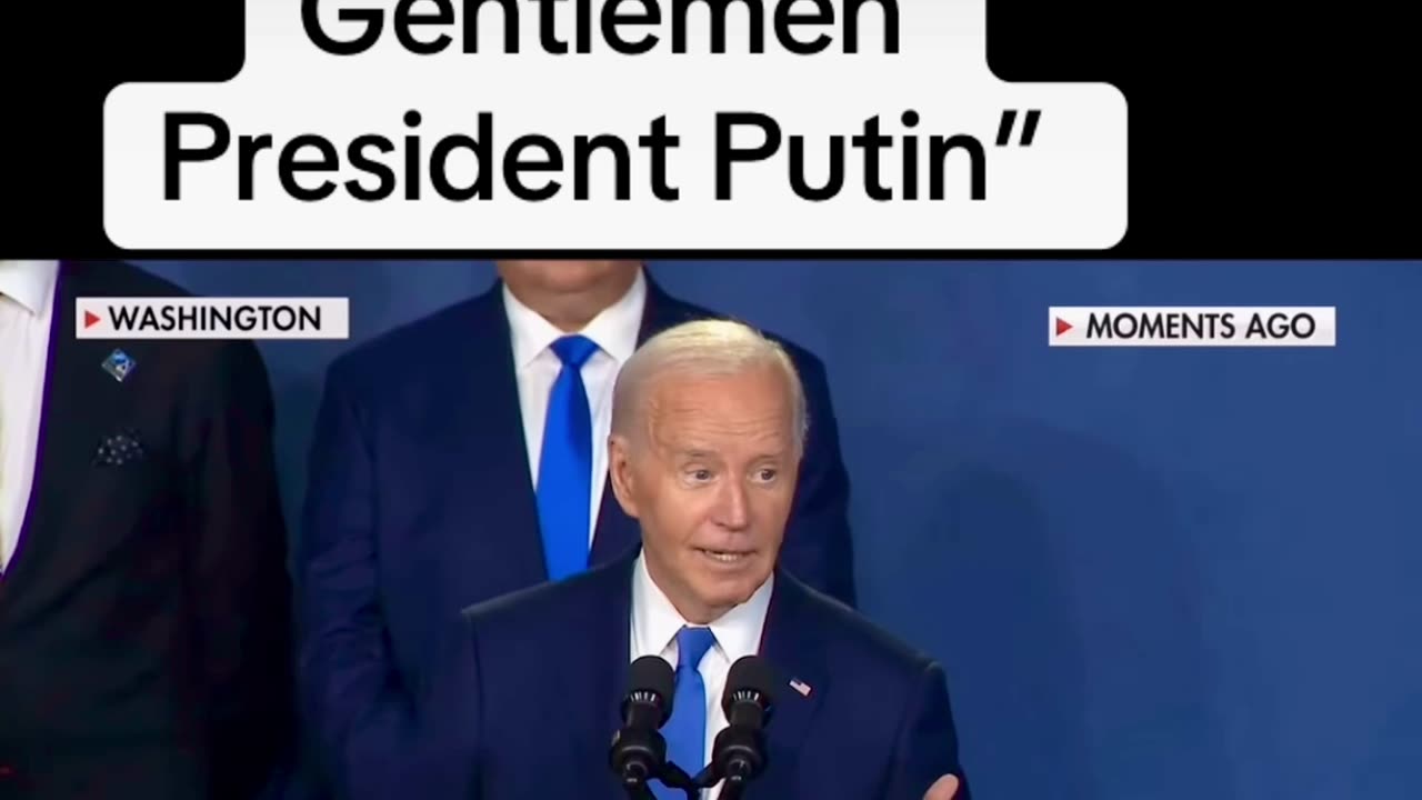 Biden calls Zelenskyy “President Putin”