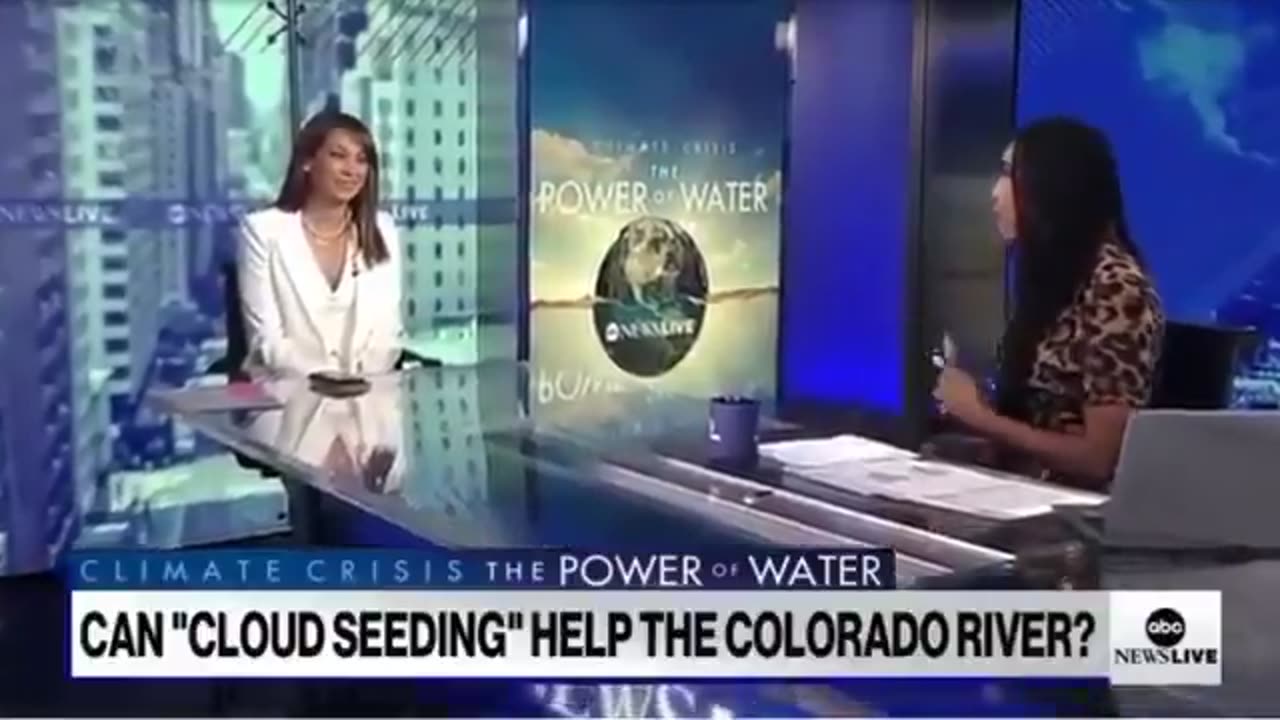 ABC on "cloud seeding" boom: "We've been doing this since the 1940s.