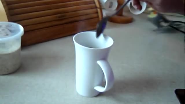 A bird bring coffee