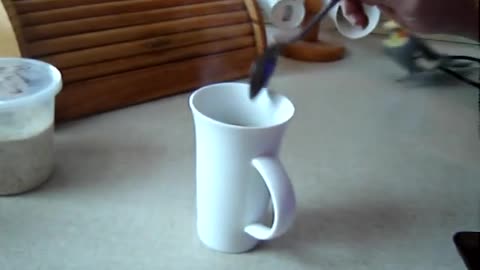 A bird bring coffee
