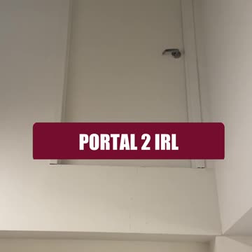 Portal 2 IRL #funny #memes #portal #fail