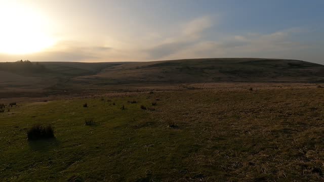 Dartmoor scenery.
