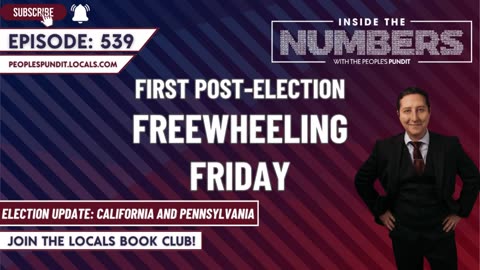 Rich Baris: Post-Election Freewheeling Friday! - 11/22/24