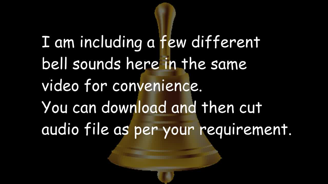 small bell ringing sound effect