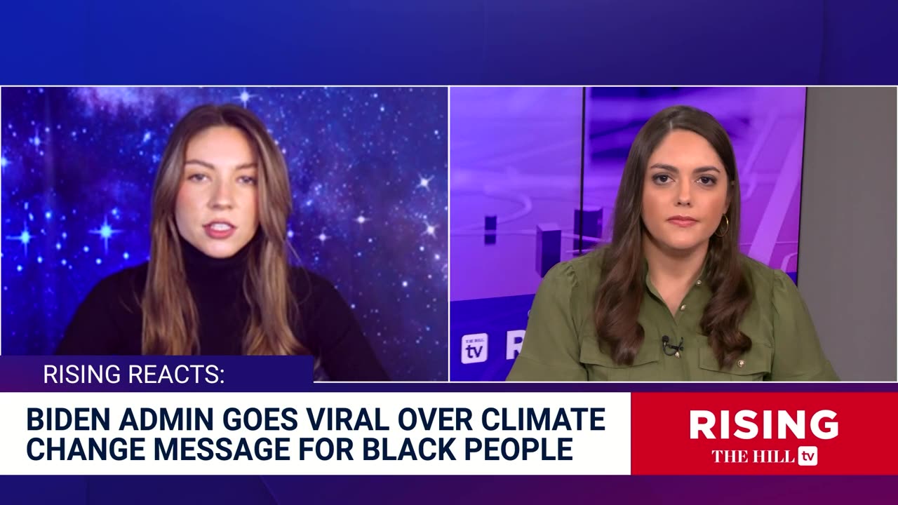 WATCH | Biden Admin's Cringe CLIMATECHANGE Warning For Black People Goes VIRAL