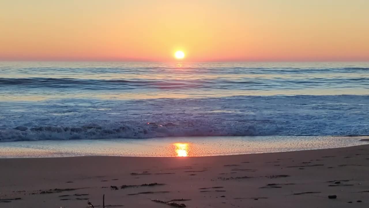 Beach Sunset Walk