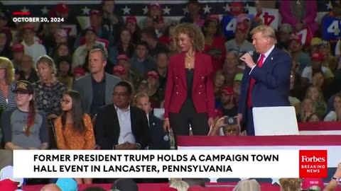 BREAKING NEWS: Trump Takes Questions From Voters At Town Hall Event In Lancaster, Pennsylvania