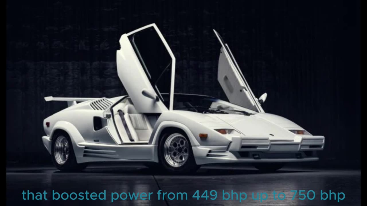 A Full-Sized Lamborghini Countach “Koenig” Sculpture By Benedict Radcliffe