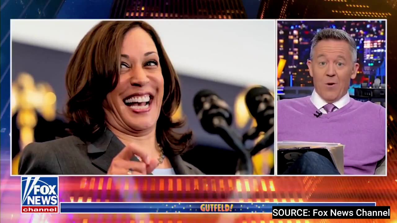 WATCH: Greg Gutfeld Roasts Kamala Harris In Segment So Funny It’s “Comedy Gold”