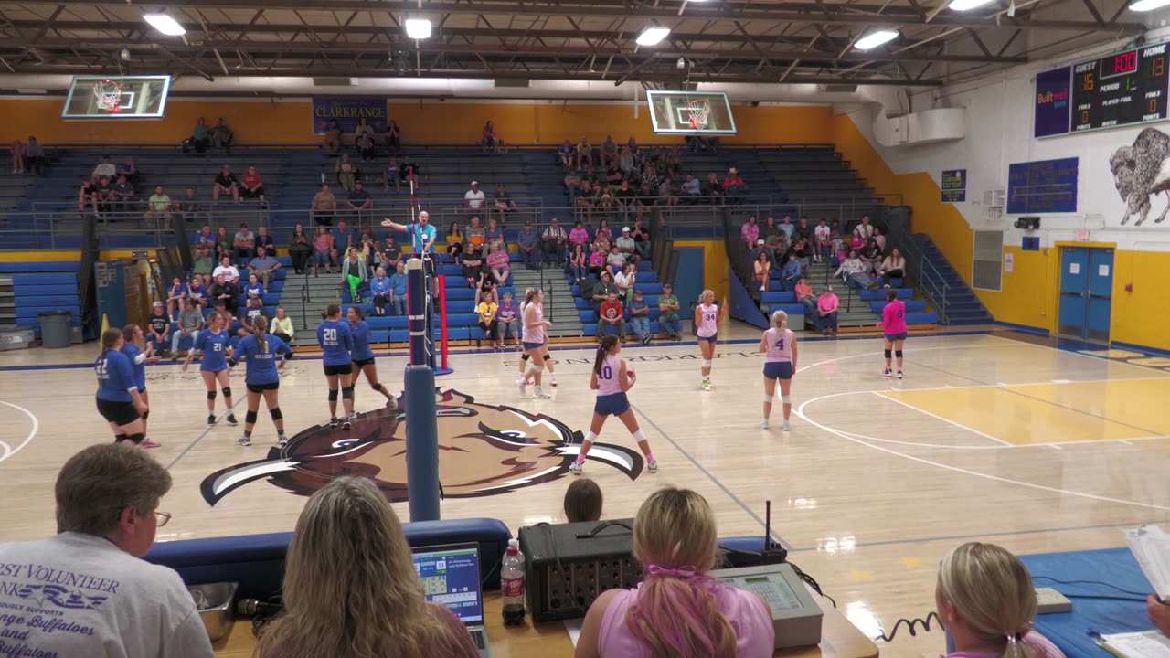 Clarkrange Highschool Volleyball Game 9/19/24