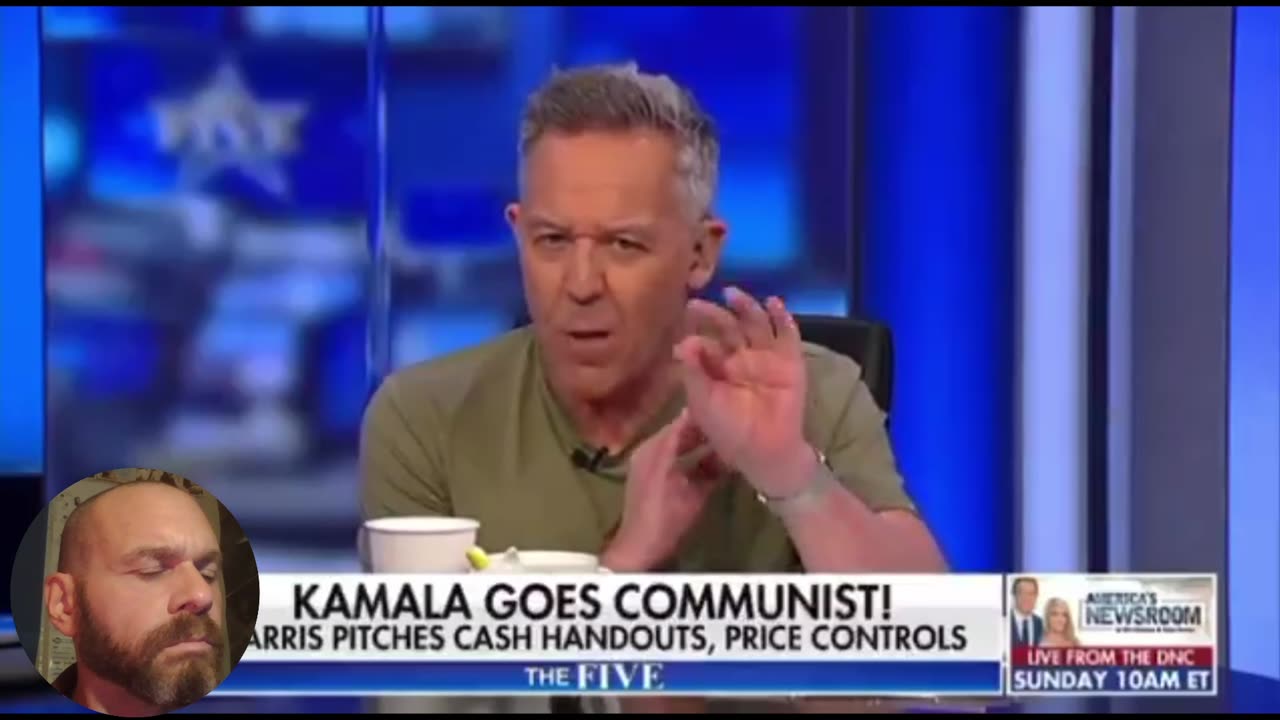 When Gutfeld drops the Mic - DAAAAMNNNN. Bravo He slams Kamala well