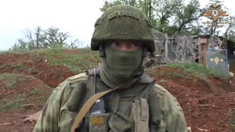 Ukraine War - Soldiers of the 1st Mechanized Battalion of the DPR Territorial Defense