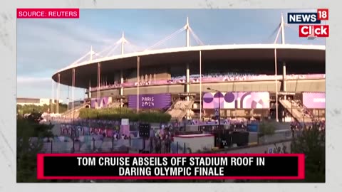 Tom Cruise Olympics 2024 | Hollywood Superstar Tom Cruise Makes A Dramatic Appearance | N18G