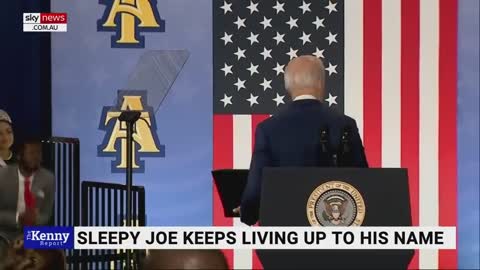 Joe Biden produces 'quite sad and pathetic scene'