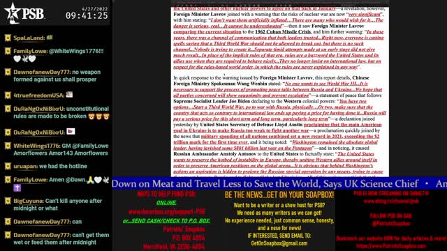 2022-04-27 09:05 EDT - Straight Shootin': with Thumper