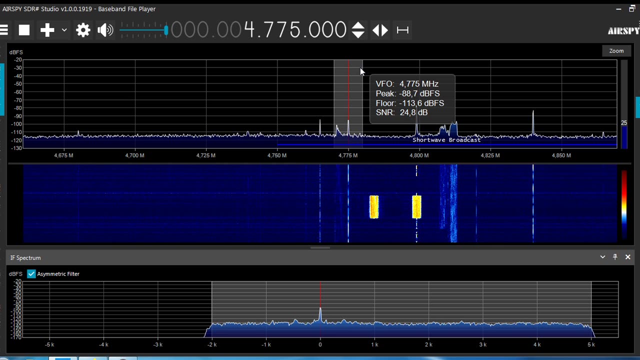 4775 kHz - Radio Tarma, Tarma, Peru (1 kW)