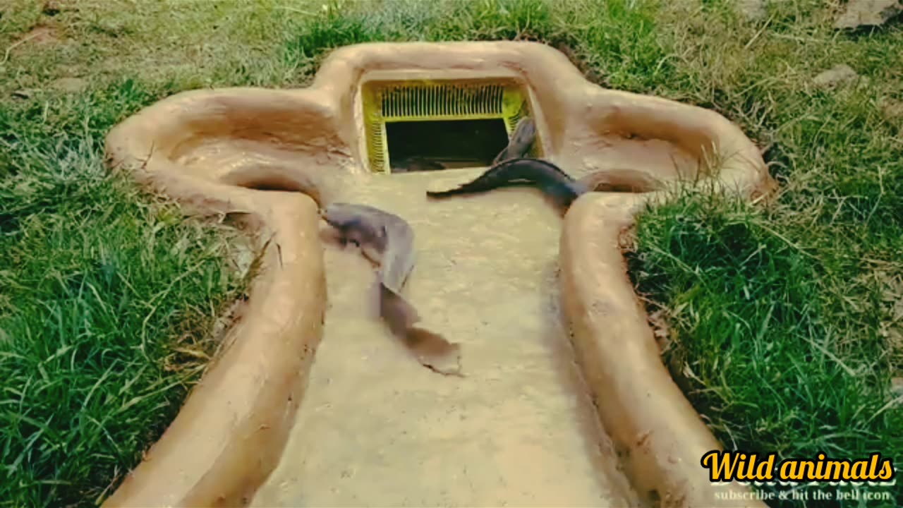 Amazing primitive technology for animals traps...