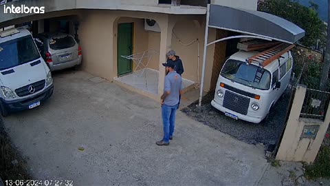Man Tries To Catch Running Dog