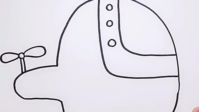 Simple helicopter painting