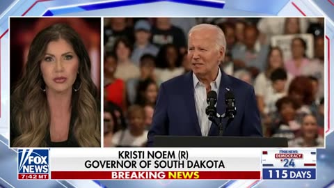 Biden is surrounded by ‘idiots’_ Gov. Kristi Noem Greg Gutfeld