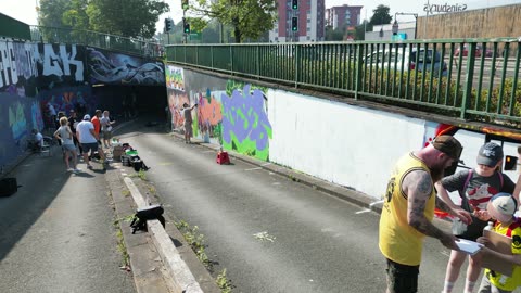 Subway Graffiti Art in Wolverhampton