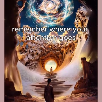 Your attention is incredibly powerful 💫 Energy is the currency of the universe