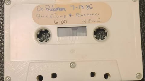 Peter S. Ruckman - Q & A 7-18-86 (evening) - Courtesy M. Cox